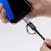 Adapter USB UGREEN USB-C na microUSB szary, lekki 0,4 kg