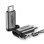Adapter USB UGREEN USB-C na microUSB szary, lekki 0,4 kg