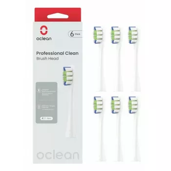 Końcówki do szczoteczki Oclean P1C1 W06 6 szt. Białe Ekstra miękkie