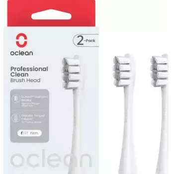 Zapasowe końcówki do szczoteczki do zębów OCLEAN P1C10 szare, 2 sztuki