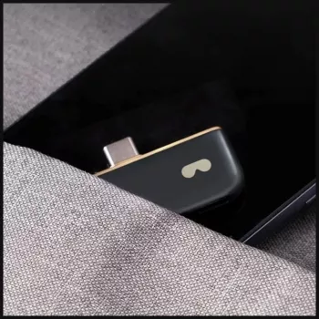 Adapter USB-C Rokid UNB23010 — 2 porty USB-C, czarny