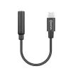 Kabel do telefonu komórkowego BOYA BY-K3 Czarny 3.5mm Lightning