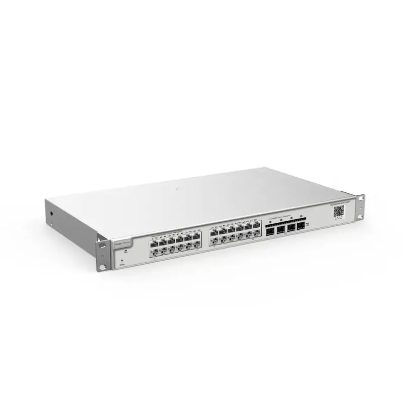 Przełącznik zarządzalny Ruijie Networks RG-NBS5100-24GT4SFP-P L3 24 porty Gigabit Ethernet