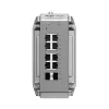 Zarządzalny przełącznik sieciowy L2 Ruijie RG-NIS3100-8GT2SFP-HP — 8× Gigabit RJ-45, 2× SFP, PoE, 12–56 V DC, 20 Gbit/s, 8000 MAC, Szary