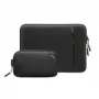 Zestaw sleeve tomtoc do MacBooka Pro 16 cali i MacBooka Air 15,3 cala, czarny