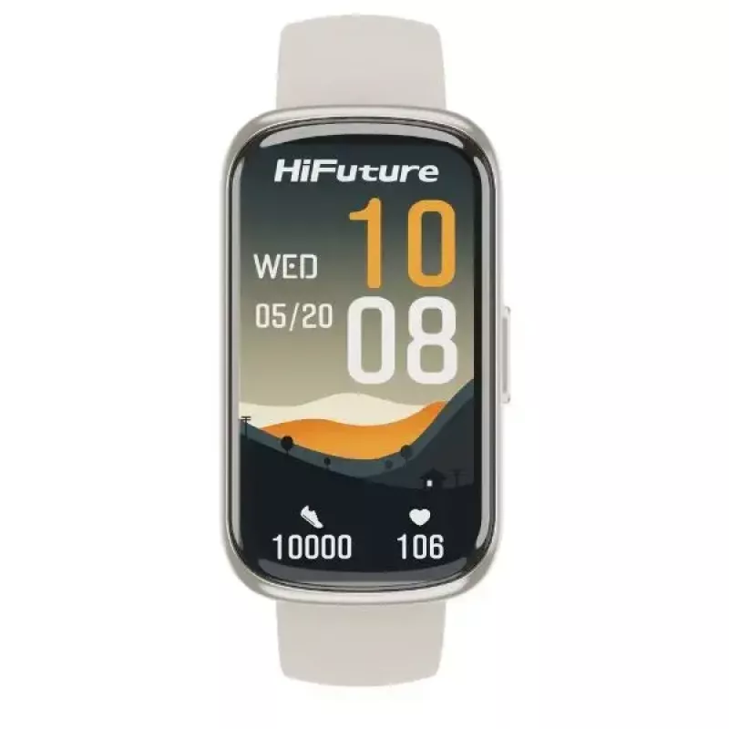 Smartwatch HiFuture EVO2 HSSW7BE beżowy — Bluetooth fitness tracker