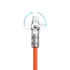 Kabel USB na Lightning Dudao L24AL — 1 m, USB-A na Lightning, pomarańczowy