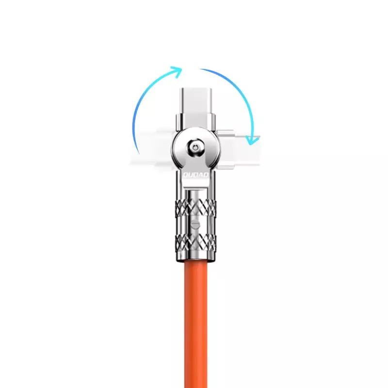 Kabel USB na Lightning Dudao L24AL — 1 m, USB-A na Lightning, pomarańczowy