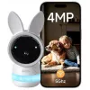 Baby monitor Arenti Ainanny 4MP WiFi — kamera wewnętrzna Wi‑Fi 4MP do monitorowania pokoju dziecięcego