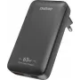 Zasilacz Dudao A65Q 65W GaN podróżny USB-A / USB-C PD ultracienki EU/US czarny