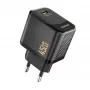 Ładowarka sieciowa Dudao A28 45W GaN USB-C, czarna — szybka ładowarka jednoportowa
