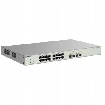 Przełącznik sieciowy zarządzalny ASUS RG-NBS3300-16MG4XS-HP — 20 portów: 16×2,5GE, 4×SFP+, 4 PoE++ +12 PoE+, 370W, Rack, L2+