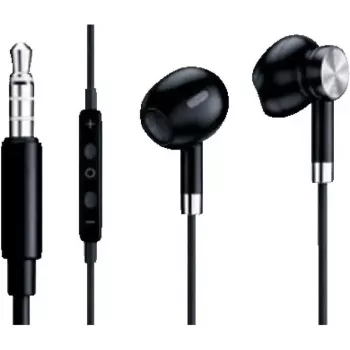Przewodowe słuchawki douszne Samsung Dawnkey Magnetic Earphone z wtykiem 3,5 mm, czarne