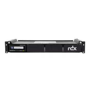 Overland-Tandberg 1.5U Rackmount QuadPAK na 1–4 zewnętrzne napędy RDX, 19 cali, czarny