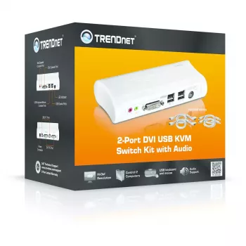 Przełącznik KVM Trendnet TK-204UK