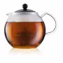 Pojedynczy czajniczek Bodum Assam 1500 ml Czarny Przezroczysty