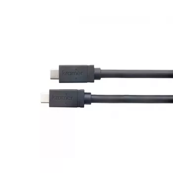 Kabel USB Kramer Electronics CA–U32/FF–10 USB 3.2 Gen 2 3 m USB C Czarny