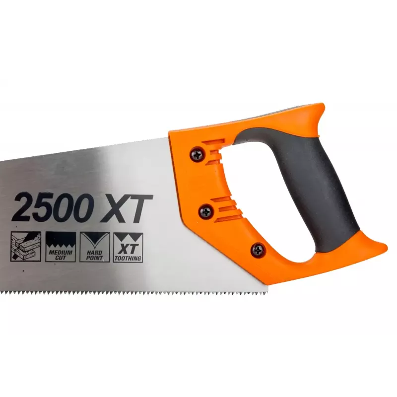 Piła grzbietowa Bahco 2500-19-XT-HP 47,5 cm Czarna Pomarańczowa Stal nierdzewna
