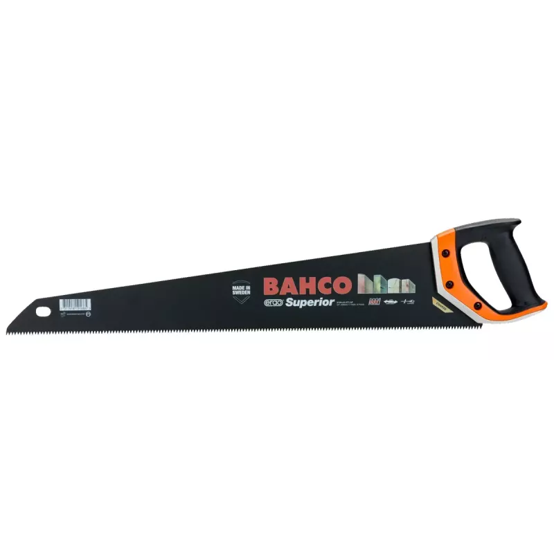 Piła grzbietowa Bahco 2700-24-XT7-HP 60 cm Czarno-pomarańczowa