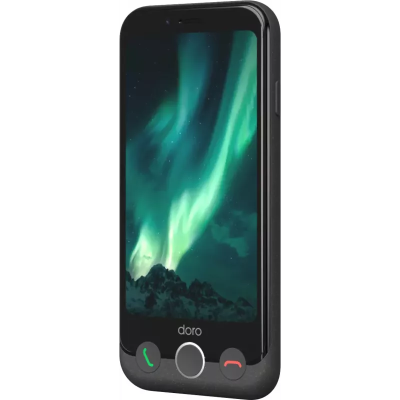 Smartphone Doro Aurora 11 4.5 cala Dual SIM Android 14 4GB 64GB 3000mAh Grafitowy