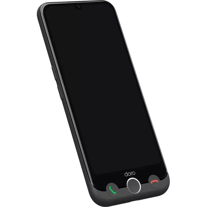 Smartfon Doro Aurora A31 6,1 cala Dual SIM Android 14 6 GB RAM 128 GB Grafitowy szary