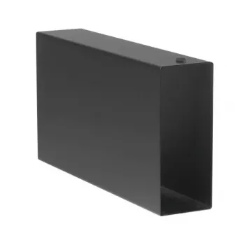 Zewnętrzna obudowa karty graficznej Sonnet DM-ENC-1M-D — Aluminium, Czarny, 88×424×228 mm