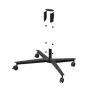 SMS Icon FH M Foot BL BL RAL9005 SMS Smart Media Solutions