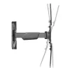 Uchwyt TV Deltaco ARM-0256 139,7 cm (55 cali) Czarny