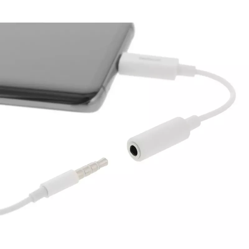 Kabel do telefonu komórkowego Deltaco USBC-1145 0,11 m biały