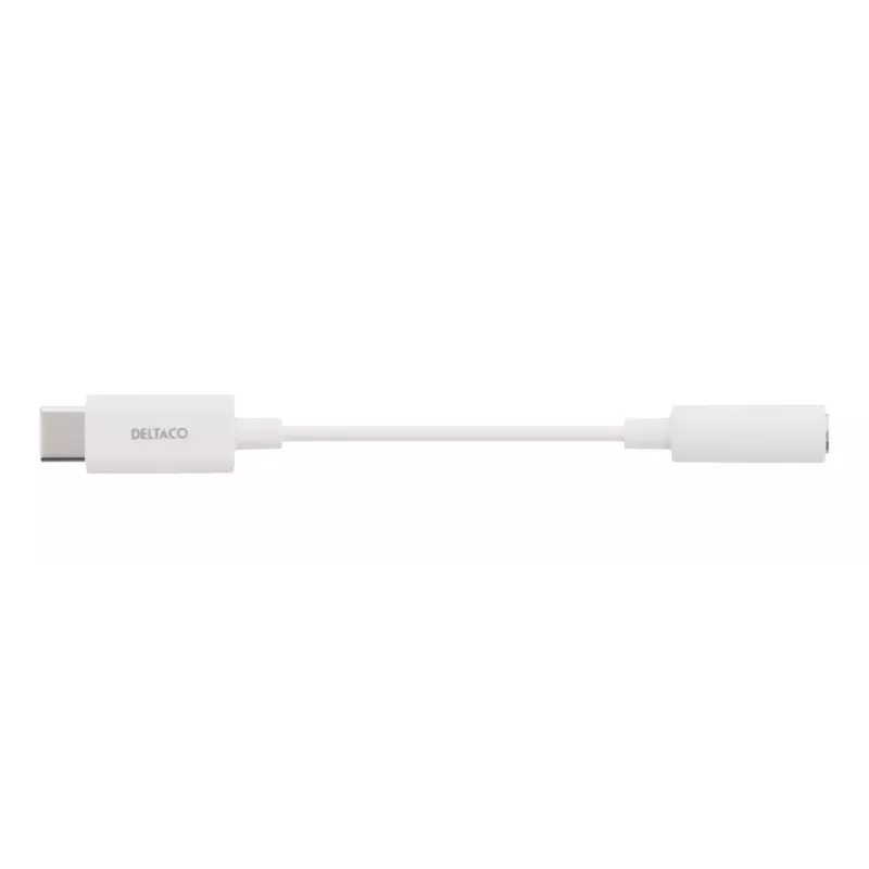 Kabel do telefonu komórkowego Deltaco USBC-1145 0,11 m biały