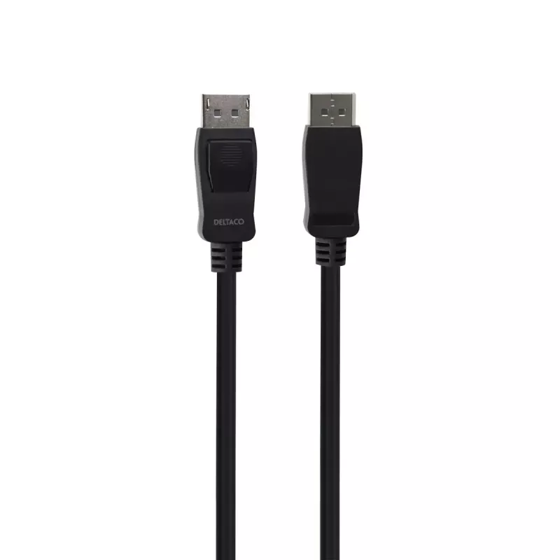 Kabel DisplayPort Deltaco DP8K-1050-LSZH 5 m Czarny