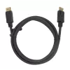 Kabel DisplayPort DELTACO DP-1020D-FLEX 2 m, DisplayPort do DisplayPort, męski–męski, czarny