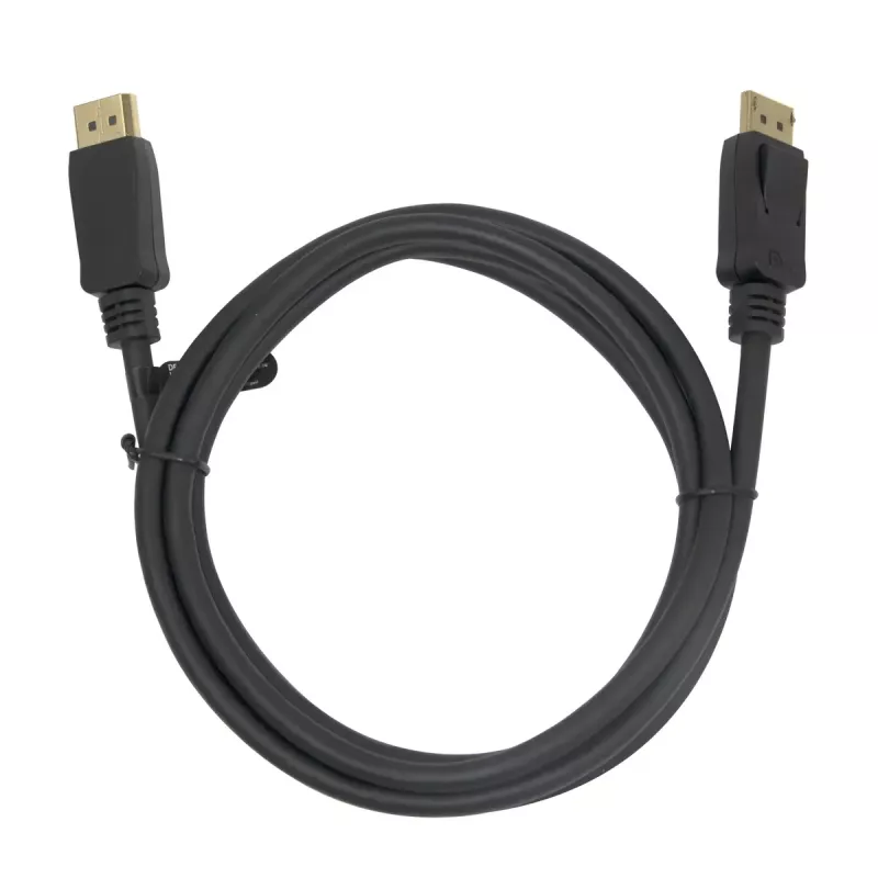 Kabel DisplayPort DELTACO DP-1020D-FLEX 2 m, DisplayPort do DisplayPort, męski–męski, czarny