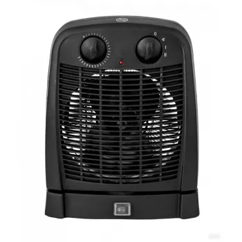 Grzejnik wentylatorowy Emerio FH-111910.2 — 2000 W, oscylacja, regulowany termostat, czarny