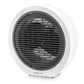 Elektryczny grzejnik wentylatorowy Emerio FH-109947 2000 W, wentylacja, regulowany termostat, biały