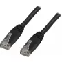 Kabel sieciowy Deltaco TP-611S RJ-45 Cat6 1.5m Czarny