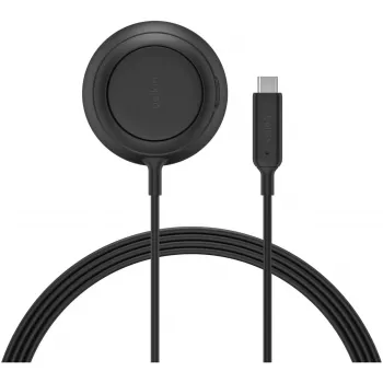 Bezprzewodowa podkładka ładująca Belkin UltraCharge 25W Qi2 ze zintegrowaną podstawką, Biały