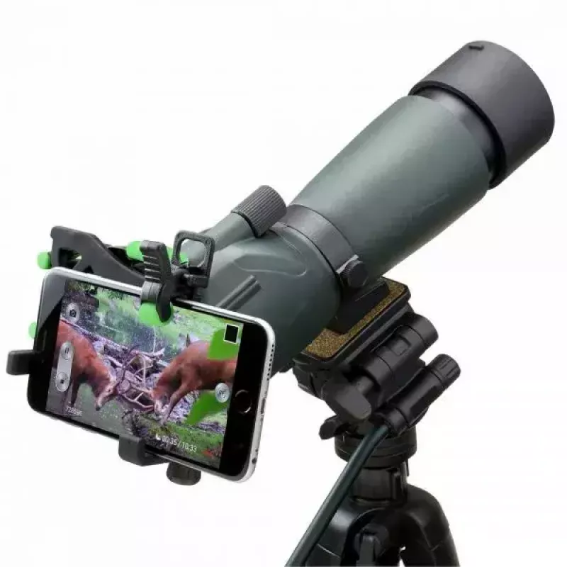 Uchwyt do teleskopu/aparat/smartfon Carson HookUpz 2.0 Szerokość 109 mm Głębokość 58 mm Wysokość 114 mm