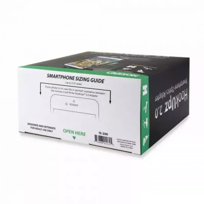Uchwyt do teleskopu/aparat/smartfon Carson HookUpz 2.0 Szerokość 109 mm Głębokość 58 mm Wysokość 114 mm