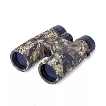 Lornetka Carson JR 10x42 BAK-4 dachowa, kompaktowa konstrukcja maskująca, 127×50,8×160 mm