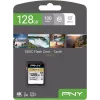 Karta pamięci SDXC PNY Elite-X 128 GB, UHS-I, Klasa 10, U3, 100 MB/s odczyt