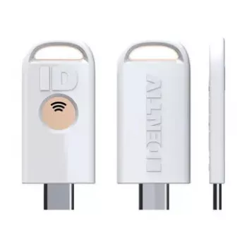 Karta dostępu Identiv 905602-6, biała, pojedyncze opakowanie, zgodna z uTrust FIDO2 NFC