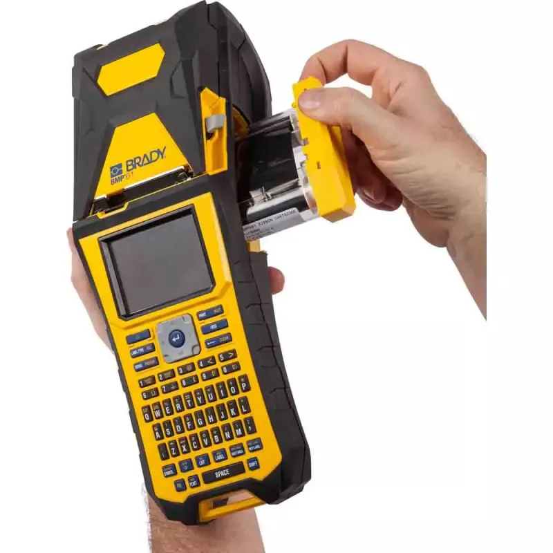 Taśma do drukarki Brady M61-R4410-RD — czerwona, 5 cm x 22,86 m, do BMP61 / BradyPrinter M611