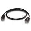 C2G 3m DisplayPort Wtyk męski do HDMI Wtyk męski adapter kablowya Czarny
