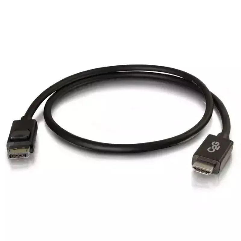 C2G 3m DisplayPort Wtyk męski do HDMI Wtyk męski adapter kablowya Czarny