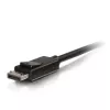 C2G 3m DisplayPort Wtyk męski do HDMI Wtyk męski adapter kablowya Czarny