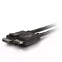 C2G 3m DisplayPort Wtyk męski do HDMI Wtyk męski adapter kablowya Czarny