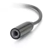Kabel do telefonu komórkowego C2G 54426 USB-C na 3,5 mm czarny 0,09 m