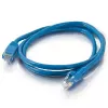 Kabel sieciowy C2G 2m Cat5e RJ-45 U/UTP niebieski