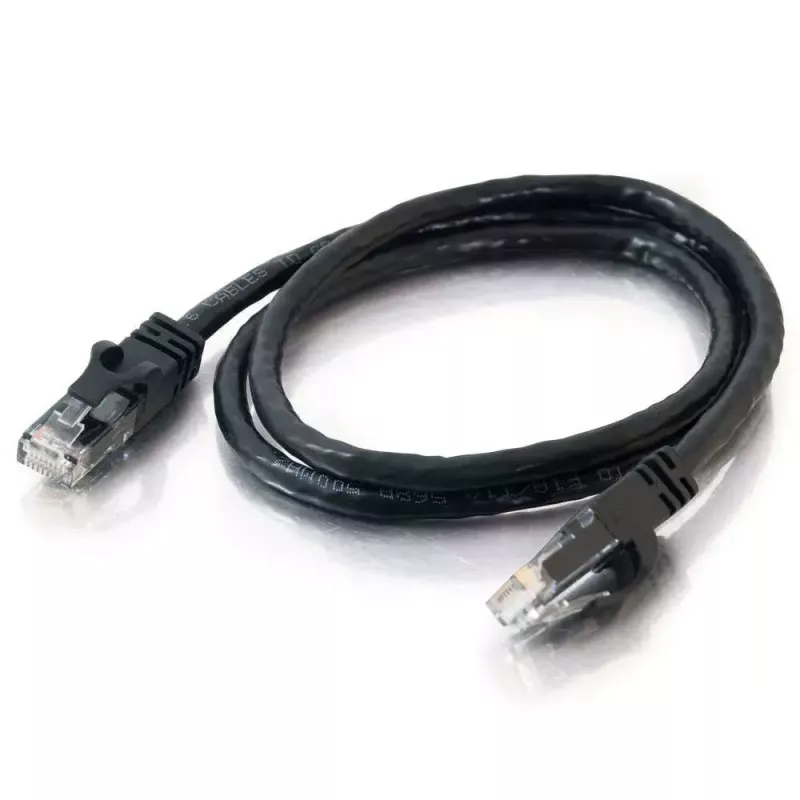 C2G 83412 kabel krosowy Cat6 UTP, czarny, 10 m